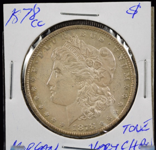 1878-CC Morgan Dollar Very Choice BU Attractive Tone
