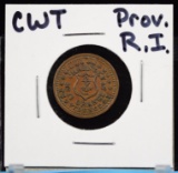 Civil War Token Providence Rhode Island