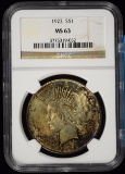 1922 Peace Dollar NGC MS-63 Original Tone