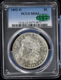 1892-O Morgan Dollar PCGS MS-63 CAC