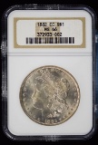 1882-CC Morgan Dollar NGC MS-66 Older Holder