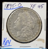 1895-O Morgan Dollar Key Date XF Plus