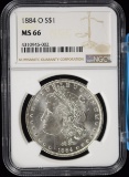 1884-O Morgan Dollar NGC MS-66