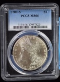 1881-S Morgan Dollar PCGS MS-66