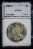 1922-D Peace Dollar NNC Very Choice BU