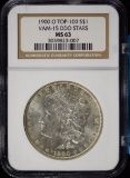 1900-O Morgan Dollar VAM 15 NGC MS-63