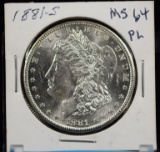 1881-S Morgan Dollar Very Choice BU PL