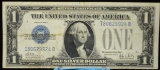 1928B $1 Silver Certificate F1602 VF Plus