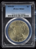 1934-D Peace Dollar PCGS MS-63