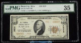 1929 $10 National Bank of The Farmers NB Plain City OH PMG 35