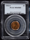 1954-S Lincoln Cent PCGS MS-65 Red