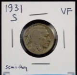 1931-S Buffalo Nickel Semi Key