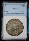 1881-S Morgan Dollar NNC GEM/BU Attractive Tone
