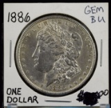 1886 Morgan Dollar GEM BU