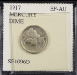 1917 Mercury Dime AU
