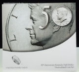 2014 50th Anniversary Kennedy Half Dollar Set