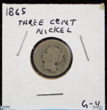 1865 Three Cent Nickel G