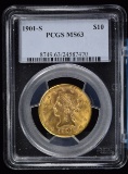 1901-S $10 Gold Liberty PCGS MS-63