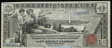 1896 $1 Educational Note Tillman-Morgan XF Plus