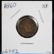 1860 Indian Head Cent CuNi XF
