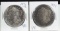 1891-S & 1897 2 Morgan Dollars Nice Dollars with Tone