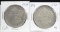 1878 & 1878 7TF Morgan Dollars