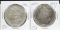 1882 & 1887-S Morgan Dollars AU/UNC