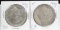 1882-S 2 Morgan Dollars