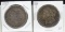 1881 & 1884-S Morgan Dollars