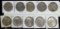 10 Silver Peace Dollars 1923