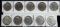 10 Silver Peace Dollars 1922-D & 1922-S 10 Coins