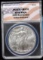 2011 Silver American Eagle ANACS 25 Anniversary MS-70