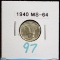 1940 Mercury Dime Very CH/BU