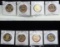 8 Presidential Dollars Assorted Presidents bag of 8 Coins