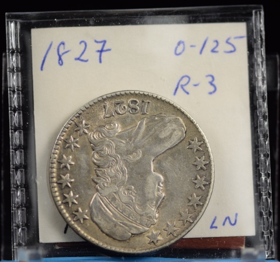 1827 Bust Half Dollar CH/AU