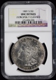 1887-S Morgan Dollar NGC UNC details