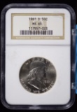 1961-D Franklin Half Dollar NGC MS-65