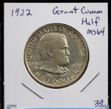 1922 Grant Comm Half Dollar Very CH//BU