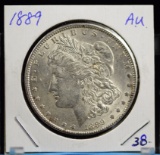 1889 Morgan Dollar Better Date AU Plus
