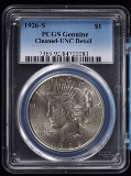 1926-S Peace Dollar PCGS UNC details