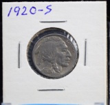 1920-S Buffalo Nickel VF