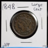 1848 Large Cent VF