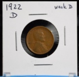 1922-D Weak Lincoln Cent