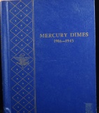 1916-1945 Complete Set of Mercury Dimes Included 1916-D Nice