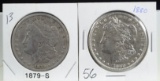 1879-S & 1880 Morgan Dollars