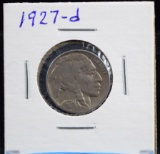 1927-D Buffalo Nickel VF