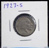 1927-S Buffalo Nickel VF