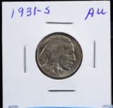 1931-S Buffalo Nickel AU