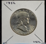 1952 Franklin Half Dollar FBL BU