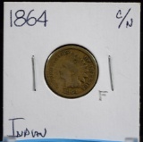 1864 Indian Head Cent CN